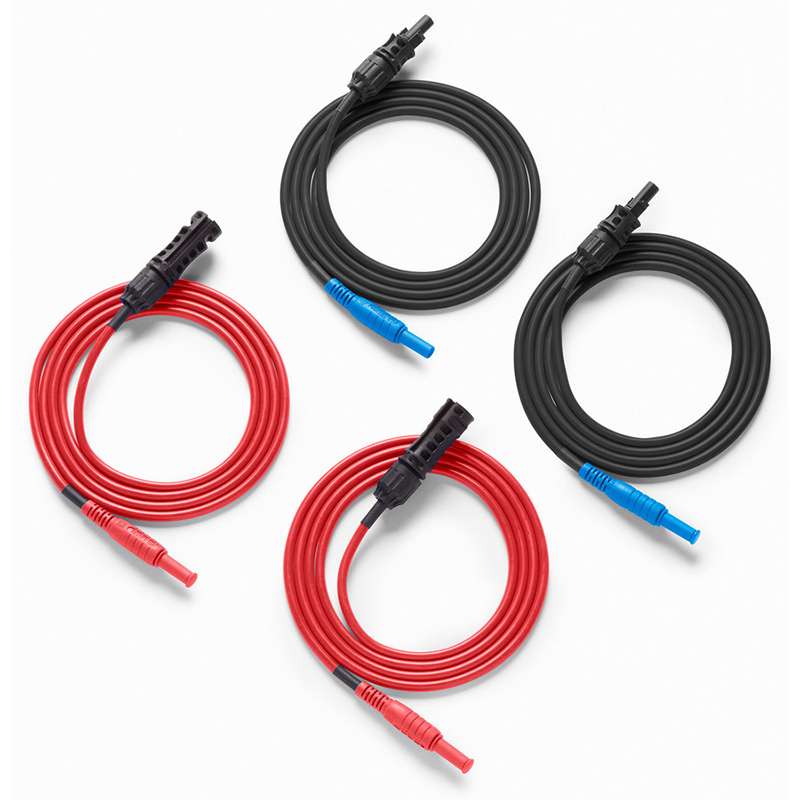Connector, 2 Sets, Black Tl, with Red Blue Connectors
